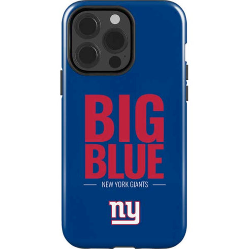 NFL New York Giants Team Motto iPhone 15 Pro Impact Case